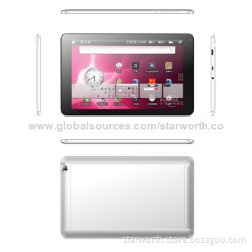 10.1-inch Tablet PCs, MTK8312 with Dual-Core, Wi-Fi, GPS, BT All FunctionsNew
